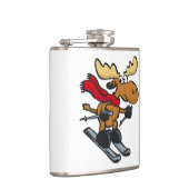 Cartoon met mazen | achtergrondkleur kiezen heupfles (Rechts)