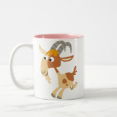 Cartoon met Mok van geiten (Links)