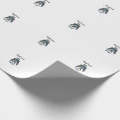 Cartoon met opvulpapier cadeaupapier (Hoek)