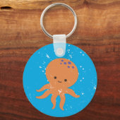 Cartoon met storingssyndroom sleutelhanger (Achterkant)