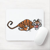 Cartoon met Tiger mousepad Muismat (Met muis)