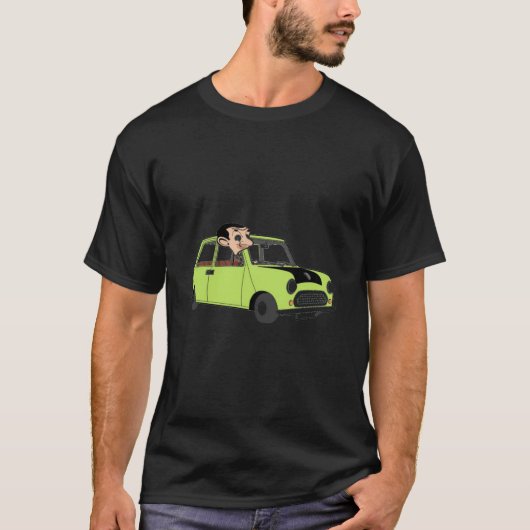 Cartoon Mini Cooper T-shirt (Voorkant)