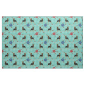 Cartoon Miniature Pinscher Stof (Fat Quarter)