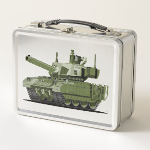 Cartoon moderne gepantserde tank