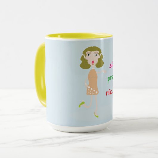 cartoon mok (Voorkant links)