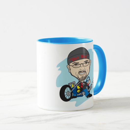 cartoon mok (Voorkant rechts)