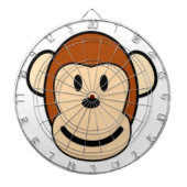 Cartoon Monkey Dart Board Dartbord (Voorkant)