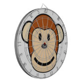 Cartoon Monkey Dart Board Dartbord (Voorkant Links)