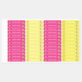 Cartoon Monkey gepersonaliseerd Labels