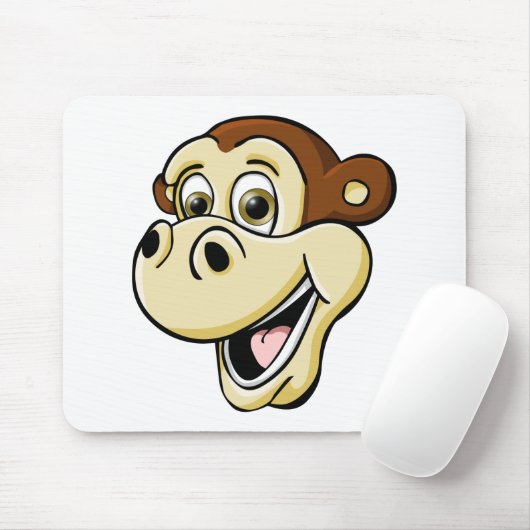 Cartoon Monkey Muismat (Met muis)