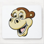 Cartoon Monkey Muismat (Voorkant)