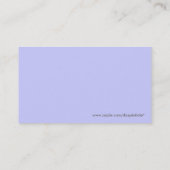 Cartoon Monkey-oproepkaart Contactkaartje (Achterkant)