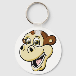 Cartoon Monkey Sleutelhanger