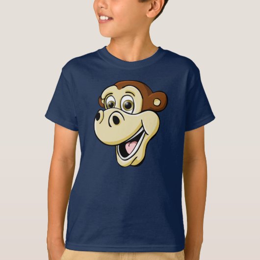 Cartoon Monkey T-shirt (Voorkant)