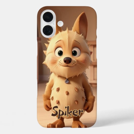 Cartoon Monogrammed Hoesje- Mate iPhone Case-Mate iPhone Case (Achterkant)