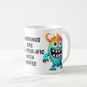 Cartoon Monster Koffiemok (Voorkant rechts)