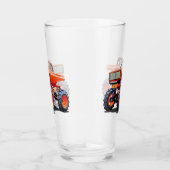 Cartoon monster truck glas (Rechts)