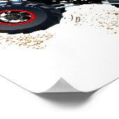 Cartoon Monster Truck Poster (Hoek)