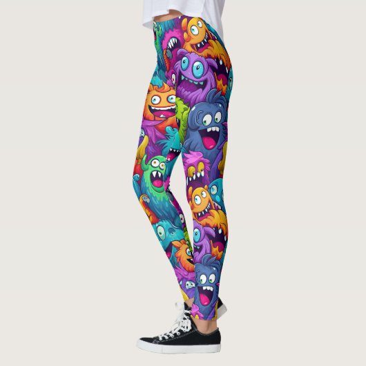 Cartoon Monsters Leggings (Links)