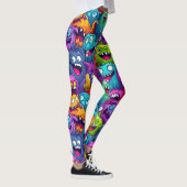 Cartoon Monsters Leggings (Rechts)