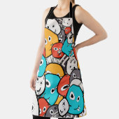 Cartoon Monsters Schort (Insitu)