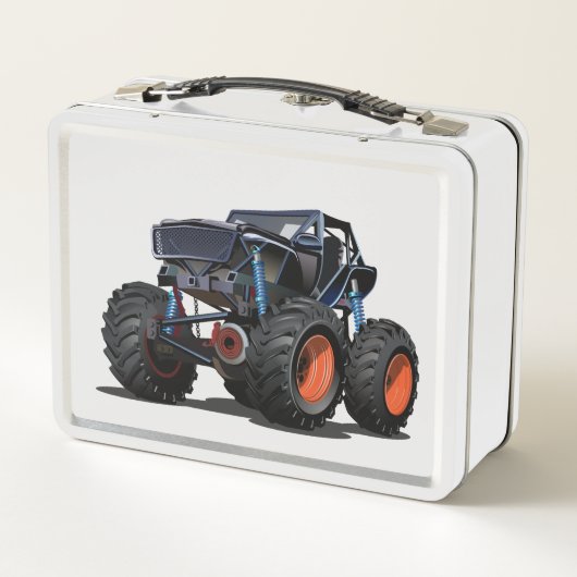 Cartoon monstertruck (Achterkant)