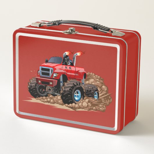 Cartoon monstertruck (Voorkant)