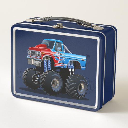 Cartoon monstertruck (Voorkant)