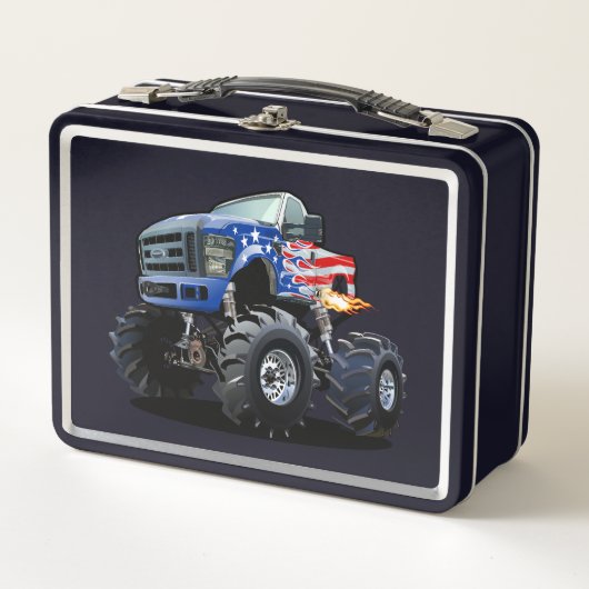 Cartoon monstertruck (Voorkant)