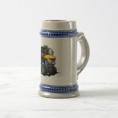 Cartoon monstertruck bierpul (Voorkant rechts)