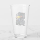 Cartoon monstertruck glas (Achterkant)