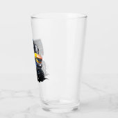 Cartoon monstertruck glas (Links)