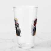 Cartoon monstertruck glas (Rechts)