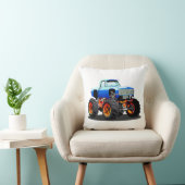 Cartoon monstertruck kussen (Stoel)