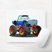 Cartoon monstertruck muismat (Met muis)