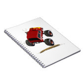 Cartoon monstertruck notitieboek (Rechterzijde)