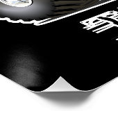 Cartoon monstertruck perfect poster (Hoek)