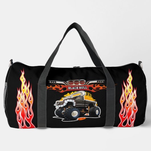 Cartoon monstertruck plunjezak (Voorkant)