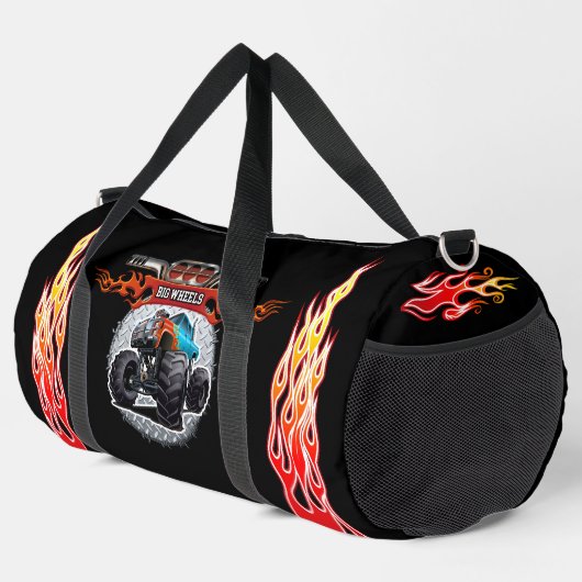 Cartoon monstertruck plunjezak (Rechterhoek)