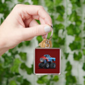 Cartoon monstertruck sleutelhanger (Hand)