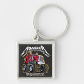 Cartoon monstertruck sleutelhanger (Voorkant)