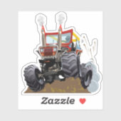 Cartoon monstertruck sticker (Vel)