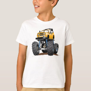 Cartoon monstertruck t-shirt