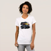 Cartoon monstertruck t-shirt (Voorkant volledig)
