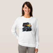 Cartoon monstertruck t-shirt (Voorkant volledig)