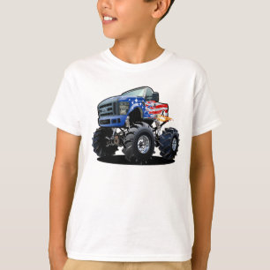 Cartoon monstertruck t-shirt