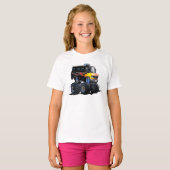 Cartoon monstertruck t-shirt (Voorkant volledig)