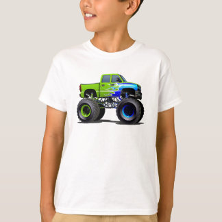 Cartoon monstertruck t-shirt