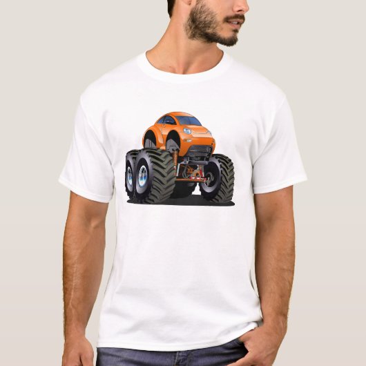 Cartoon monstertruck t-shirt (Voorkant)