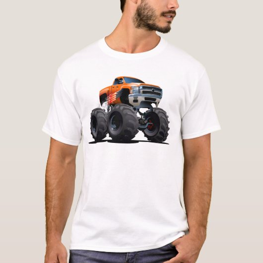 Cartoon monstertruck t-shirt (Voorkant)